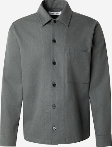 Samsøe Samsøe Välikausitakki 'Damon' värissä vihreä: etupuoli