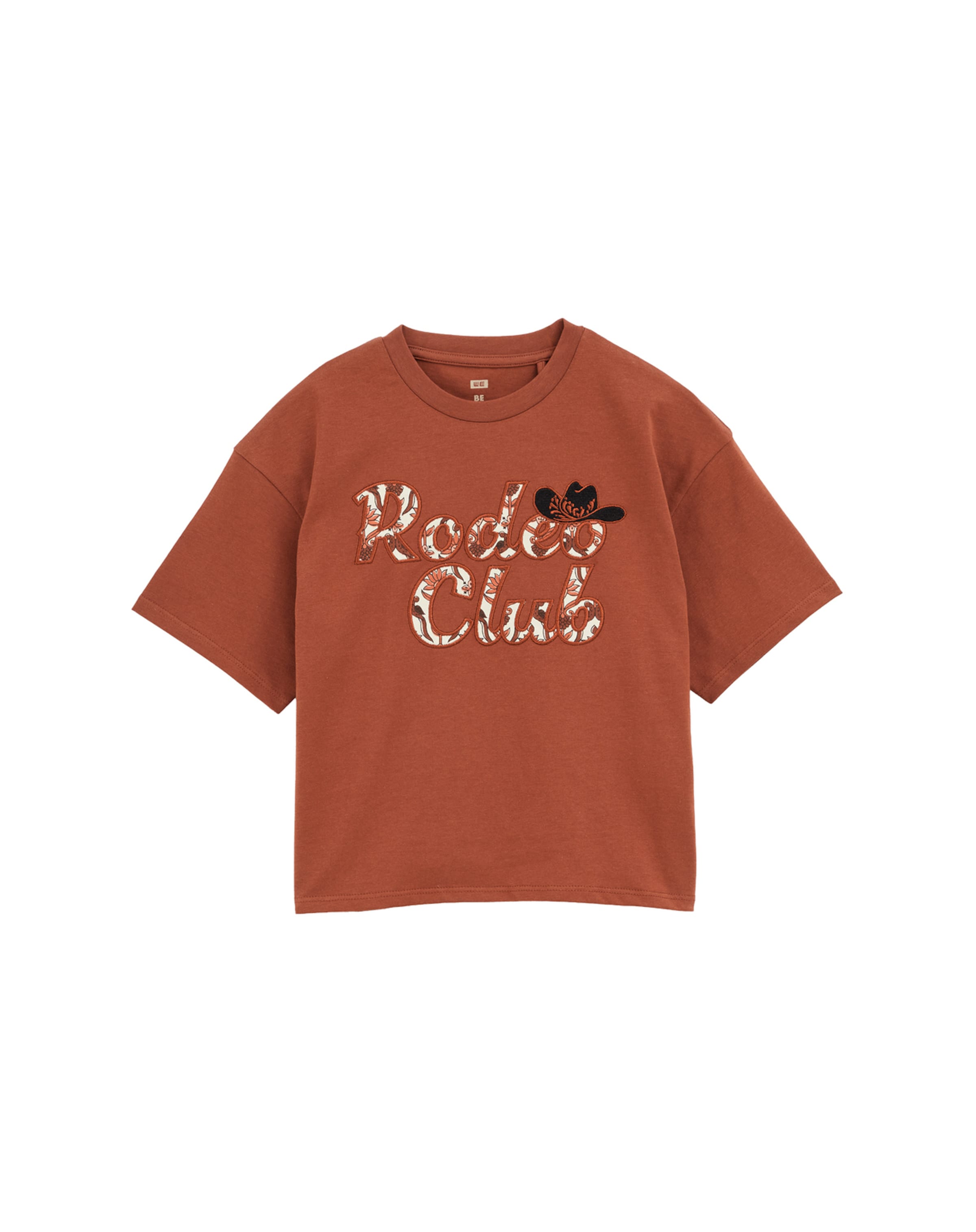 WE Fashion Koszulka w kolorze brązowy: przód