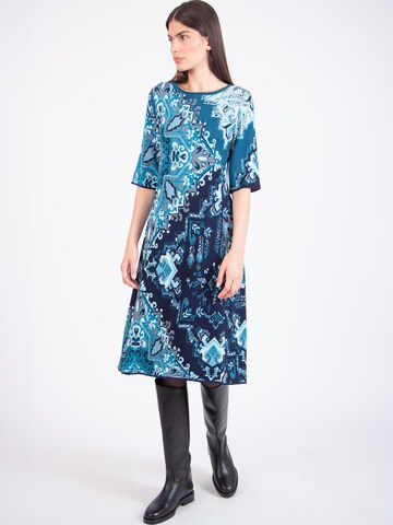 IVKO Knitted dress 'Kilim' in Blue