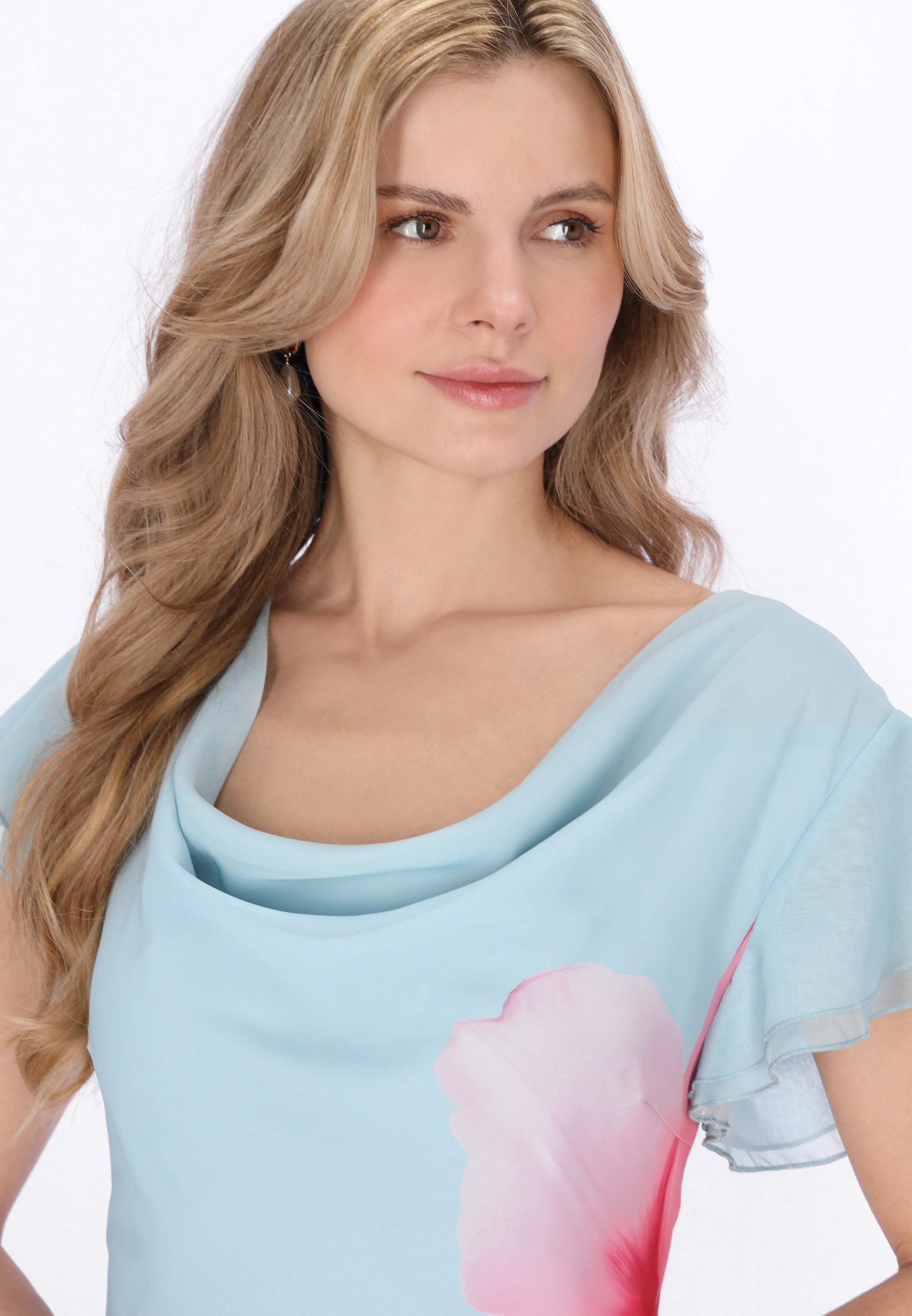 Usha - Vestido en azul