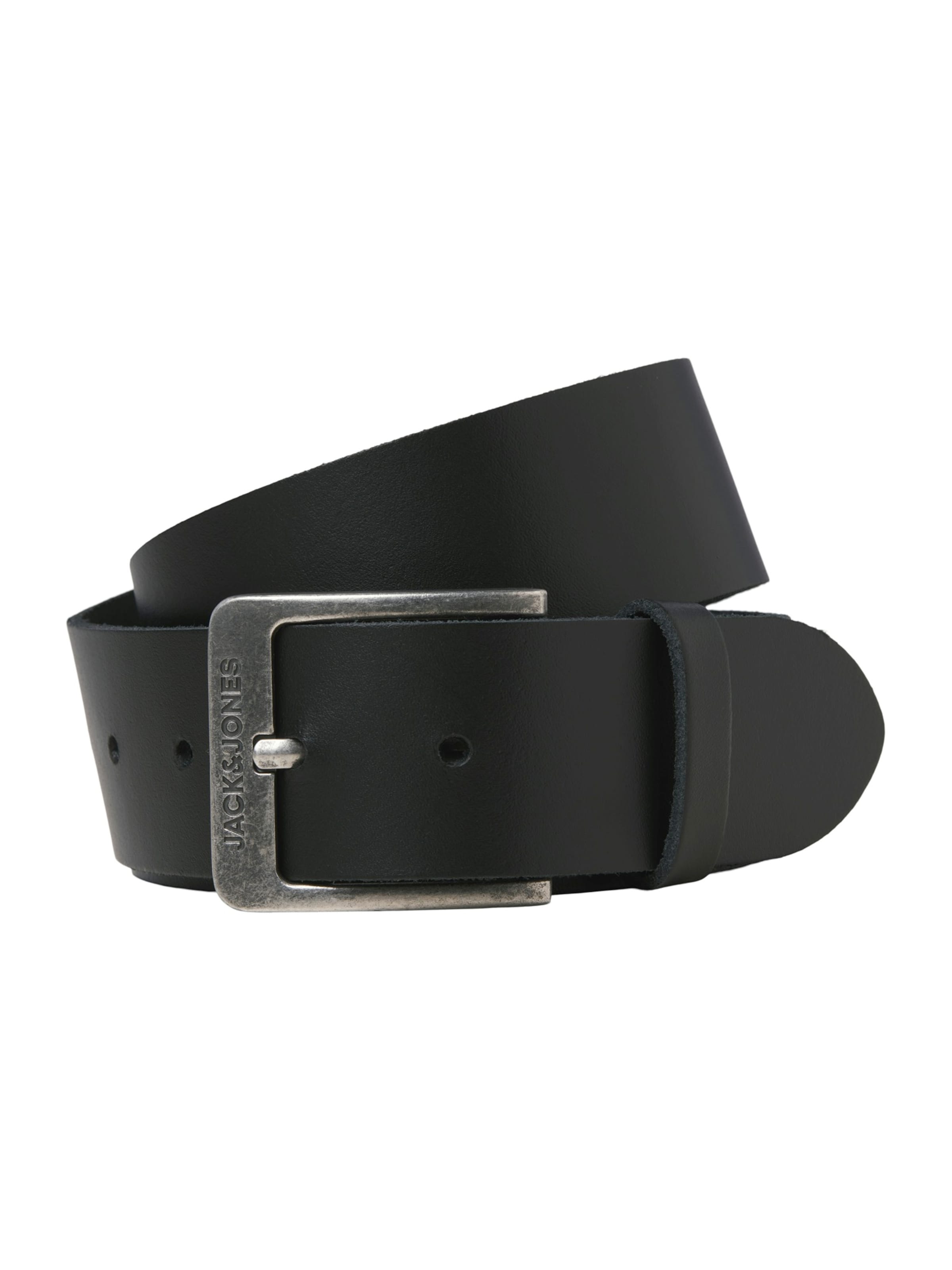 JACK & JONES Ceinture 'JACBRAGA' en noir, Vue avec produit