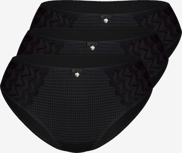sassa Slip 'Beautiful Classic' in Schwarz: Vorderseite