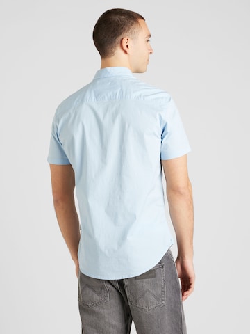 BLEND Slim fit Button Up Shirt in Blue