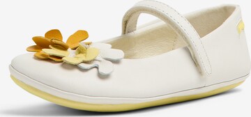 CAMPER Ballet Flats 'Right' in White: front