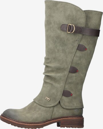 Bottes Rieker en vert