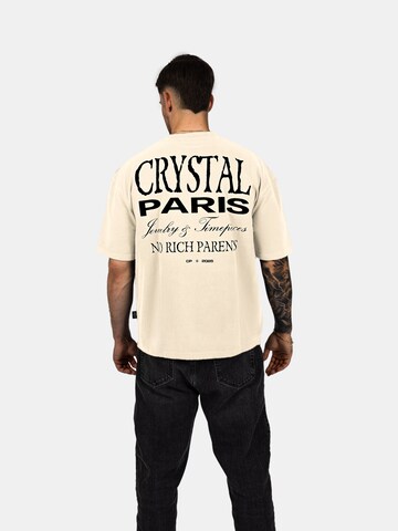Crystal Paris Shirt 'Rich'‌‌‌‌‌ in Weiß: Vorderseite