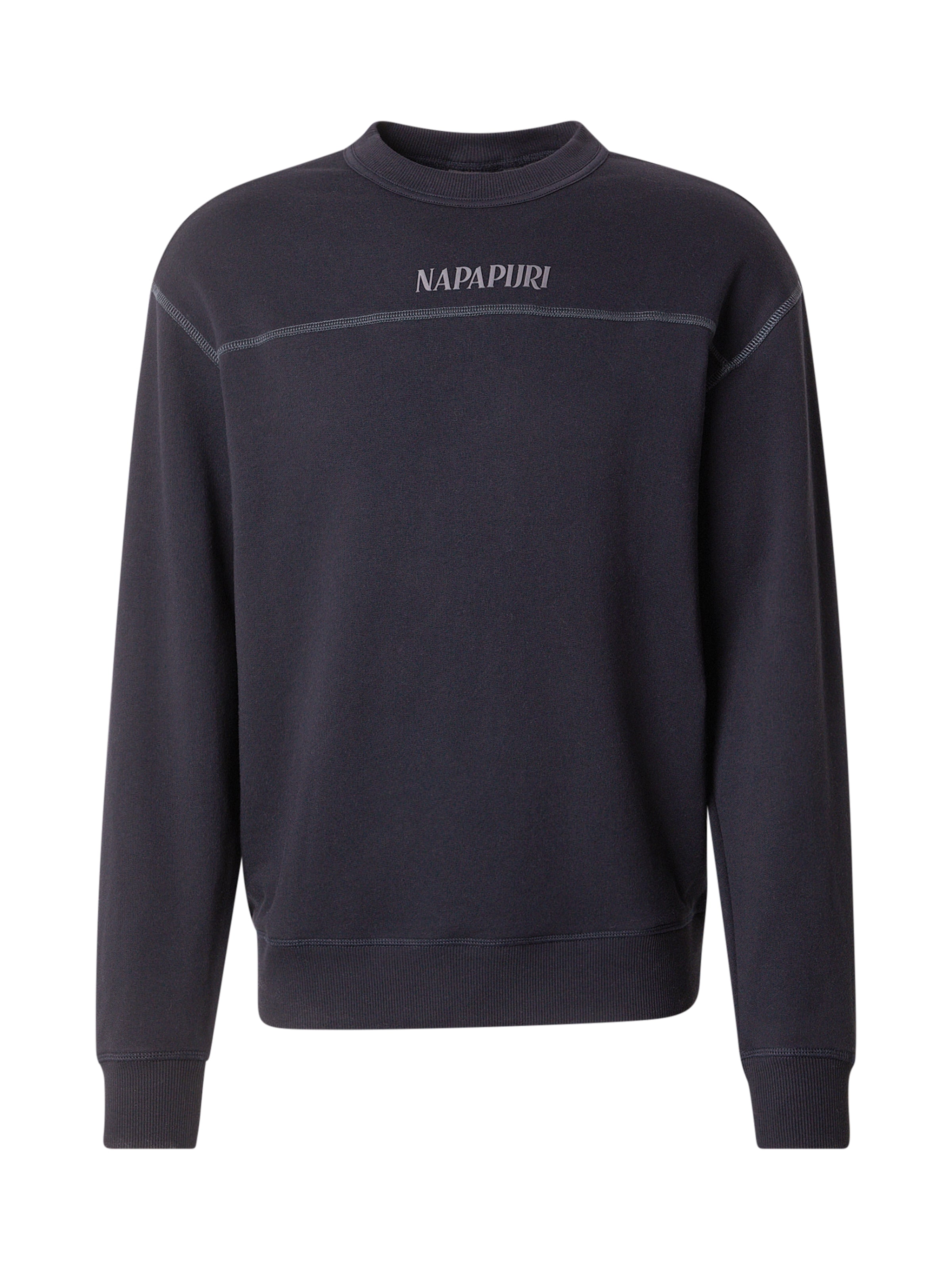 NAPAPIJRI Суичър 'B-UMBRA' в черно: отпред