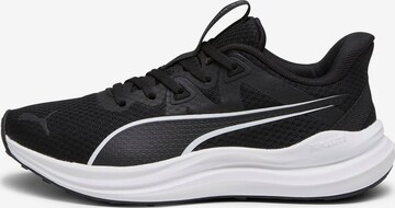 PUMA Athletic Shoes in Black: front