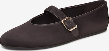 CESARE GASPARI Ballerina in Brown: front