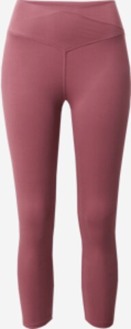 Bally Skinny Spodnie sportowe w kolorze fioletowy: przód