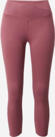 Bally Skinny Workout Pants in Purple: front