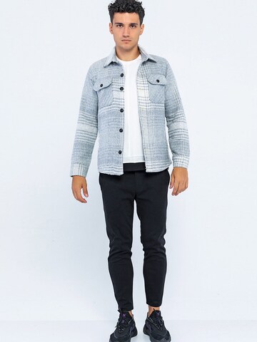 Coupe regular Veste mi-saison Ron Tomson en gris