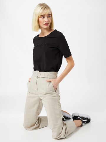 Tricou de la s.Oliver BLACK LABEL pe negru
