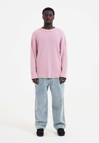 Ed Hardy Πουλόβερ 'Brave Heart Adler' σε ροζ