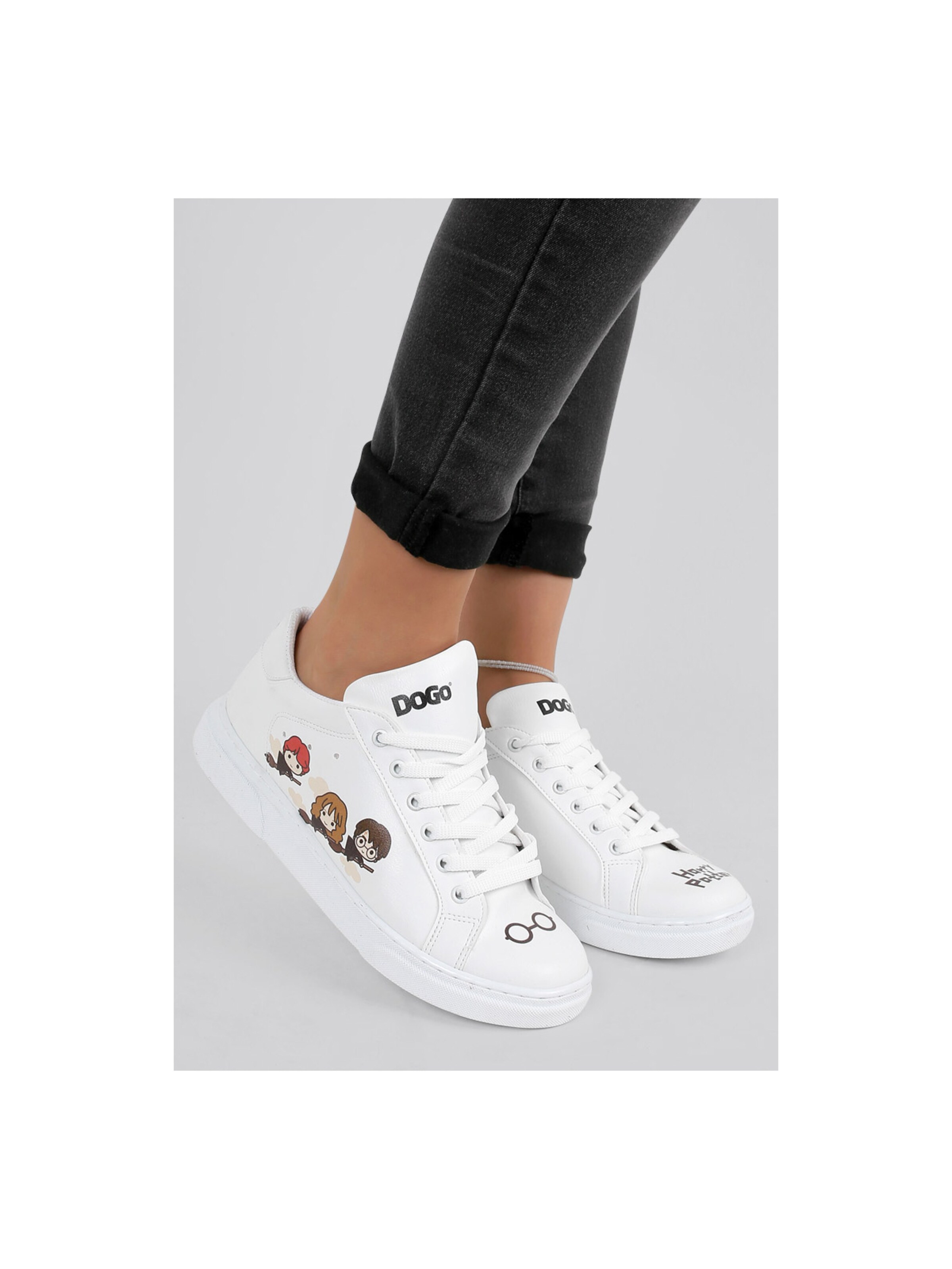 DOGO Sneakers 'Ace Sneakers - Friends Till Eternity Harry Potter' in White