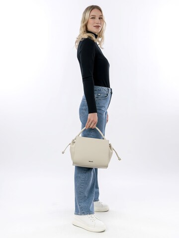 Sacs à main 'Flora' Tamaris en beige : devant