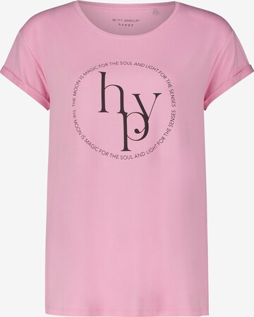 T-shirt Betty Barclay en rose : devant