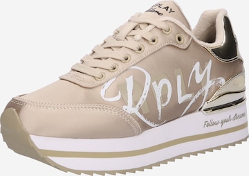 REPLAY Sneakers in Beige ABOUT YOU