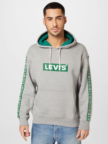 LEVI'S ® Regular fit Sweatshirt 'Relaxed Graphic Hoodie' in Grey: front