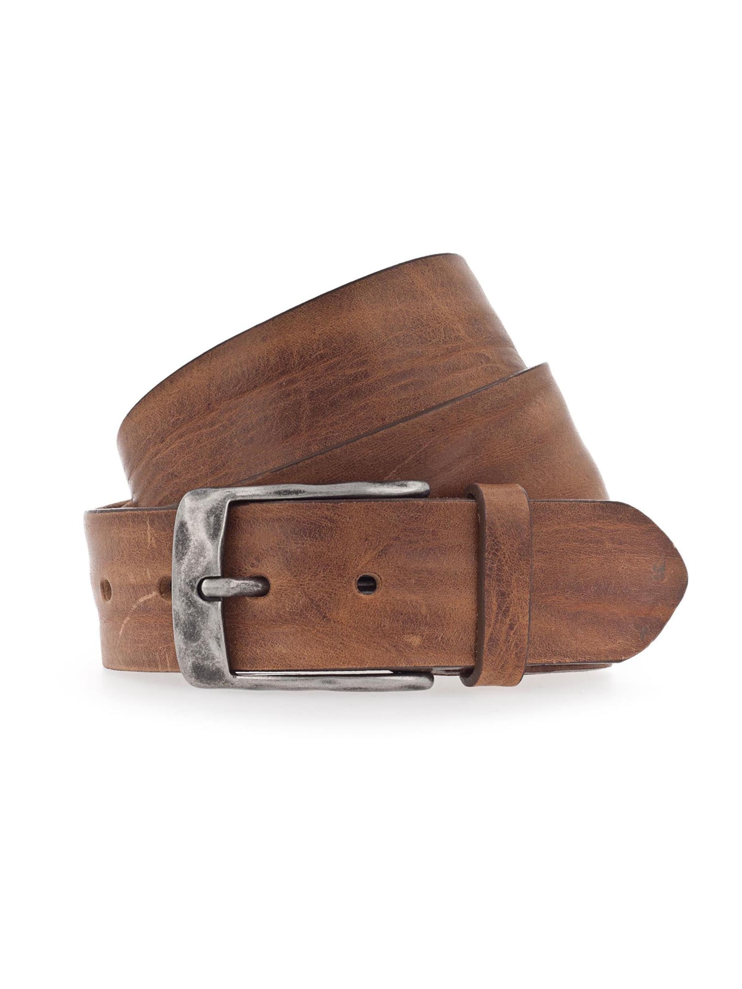 VANZETTI - Cinturón en marrón: frente