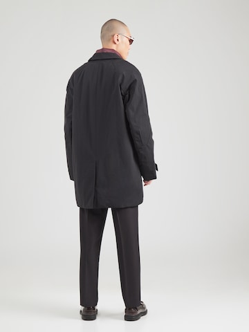 Manteau mi-saison 'BLERIOT' Krakatau en noir