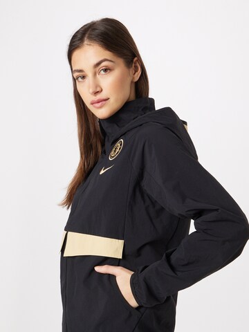 NIKE Sportjacke in Schwarz