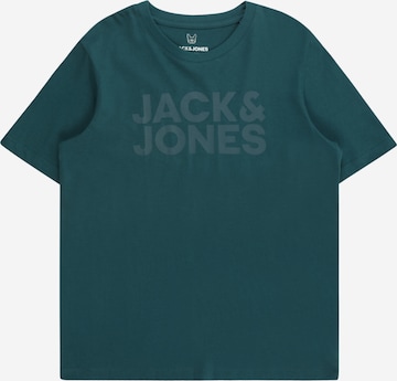 Jack & Jones Junior Tričko 'Ecorp' - Zelená: predná strana