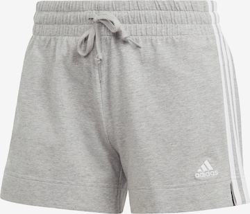 Regular Pantalon de sport 'Essentials' ADIDAS SPORTSWEAR en gris : devant
