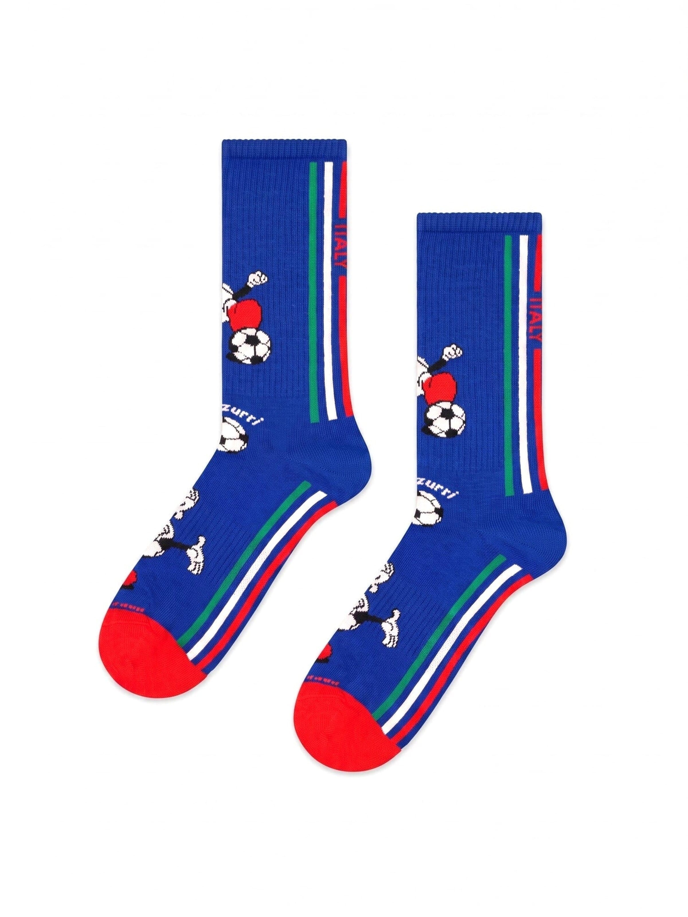 Happy Socks Sokker 'World Cup Italy' i blå: forside