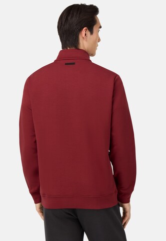Boggi Milano Sweatshirt 'B Tech' in Rot