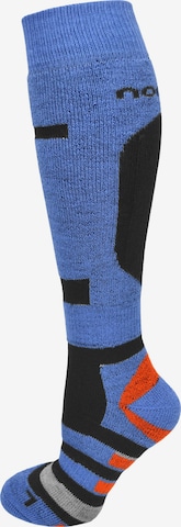 Chaussettes de sport normani en bleu : devant