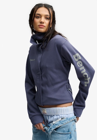 Veste de survêtement 'Bench x Superdry & Co' BENCH en bleu : devant