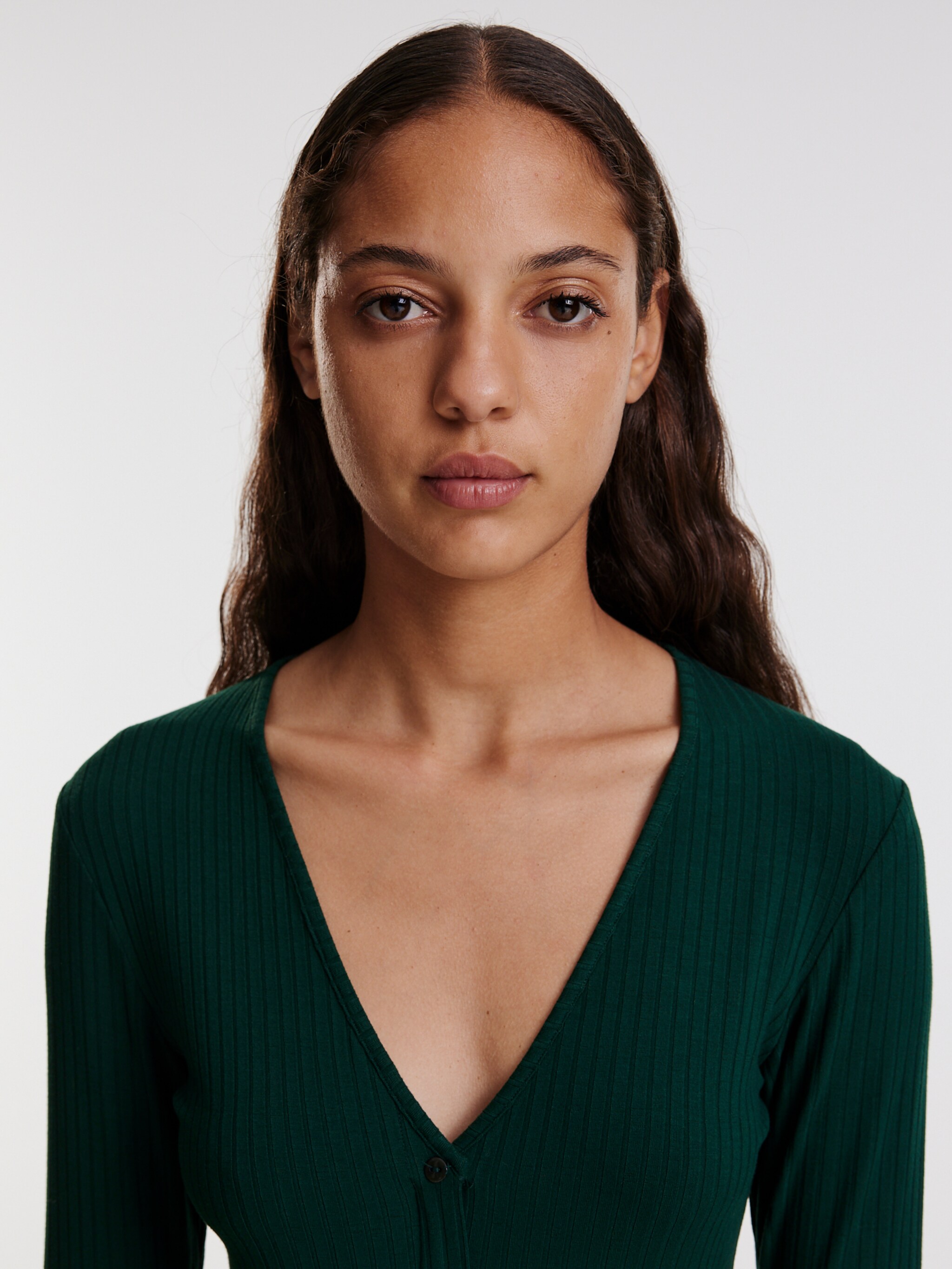 EDITED Produkte Kleid 'Lacie' dunkelgrün