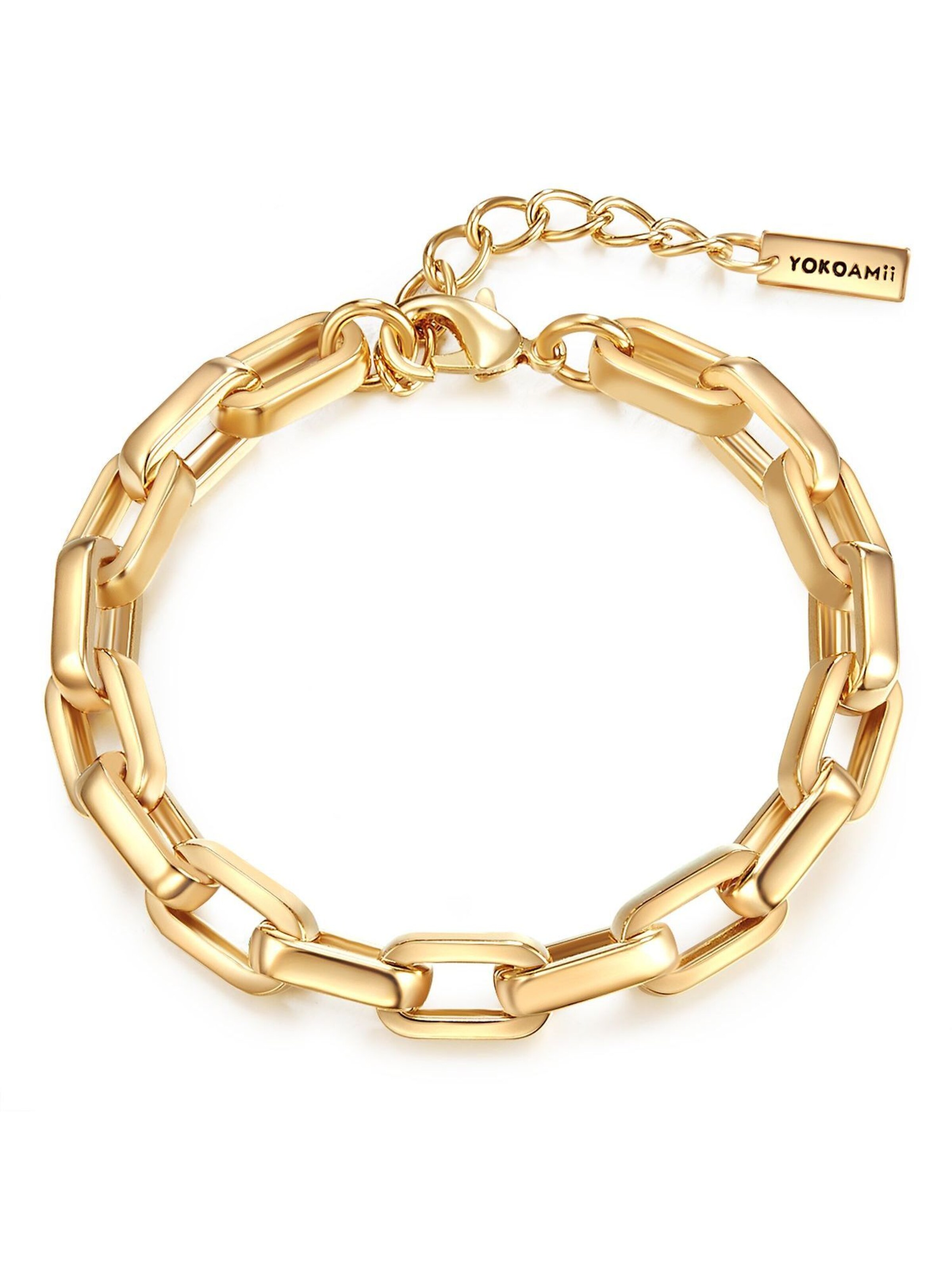 Braccialetto di Yokoamii in oro: frontale