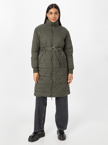 Manteau d’hiver 'Asa' mazine en vert : devant