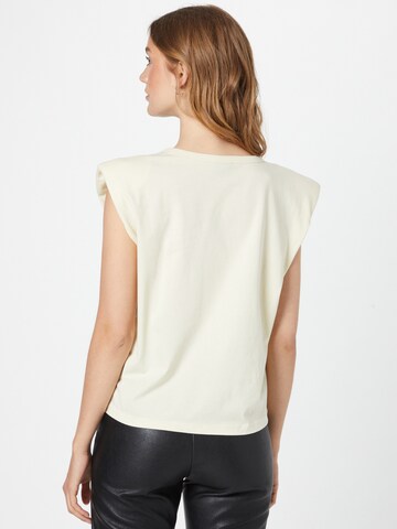 Gina Tricot Top 'Fran' – béžová