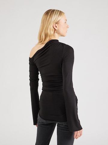 WEEKDAY Shirt 'Erin' in Schwarz