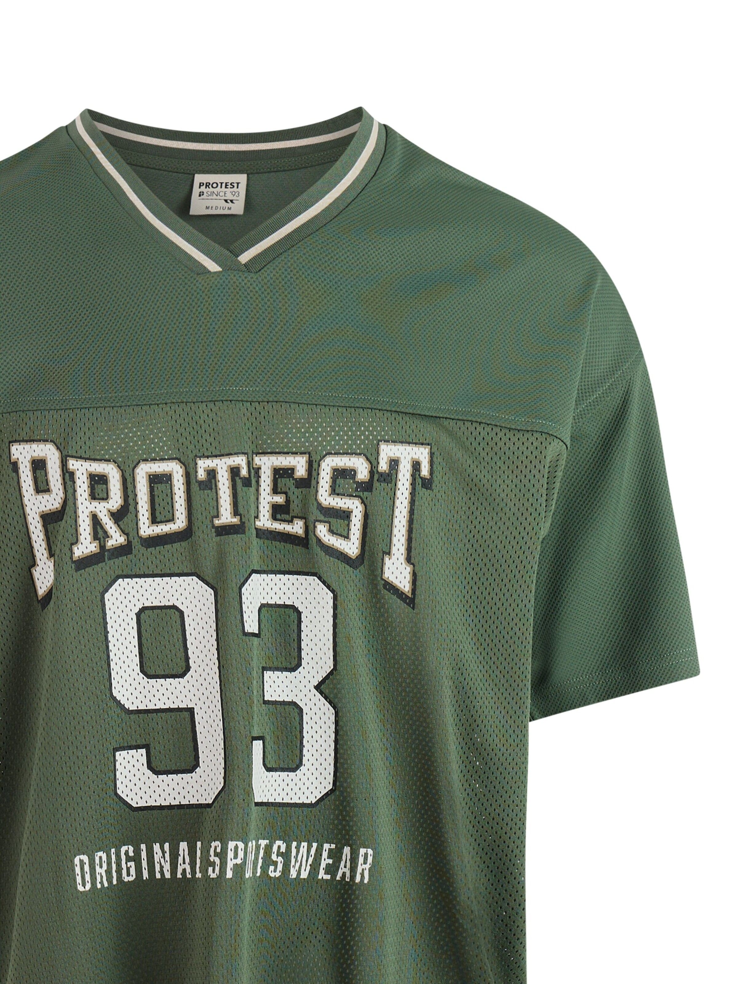 PROTEST Shirt 'PRTAinsley' in Groen