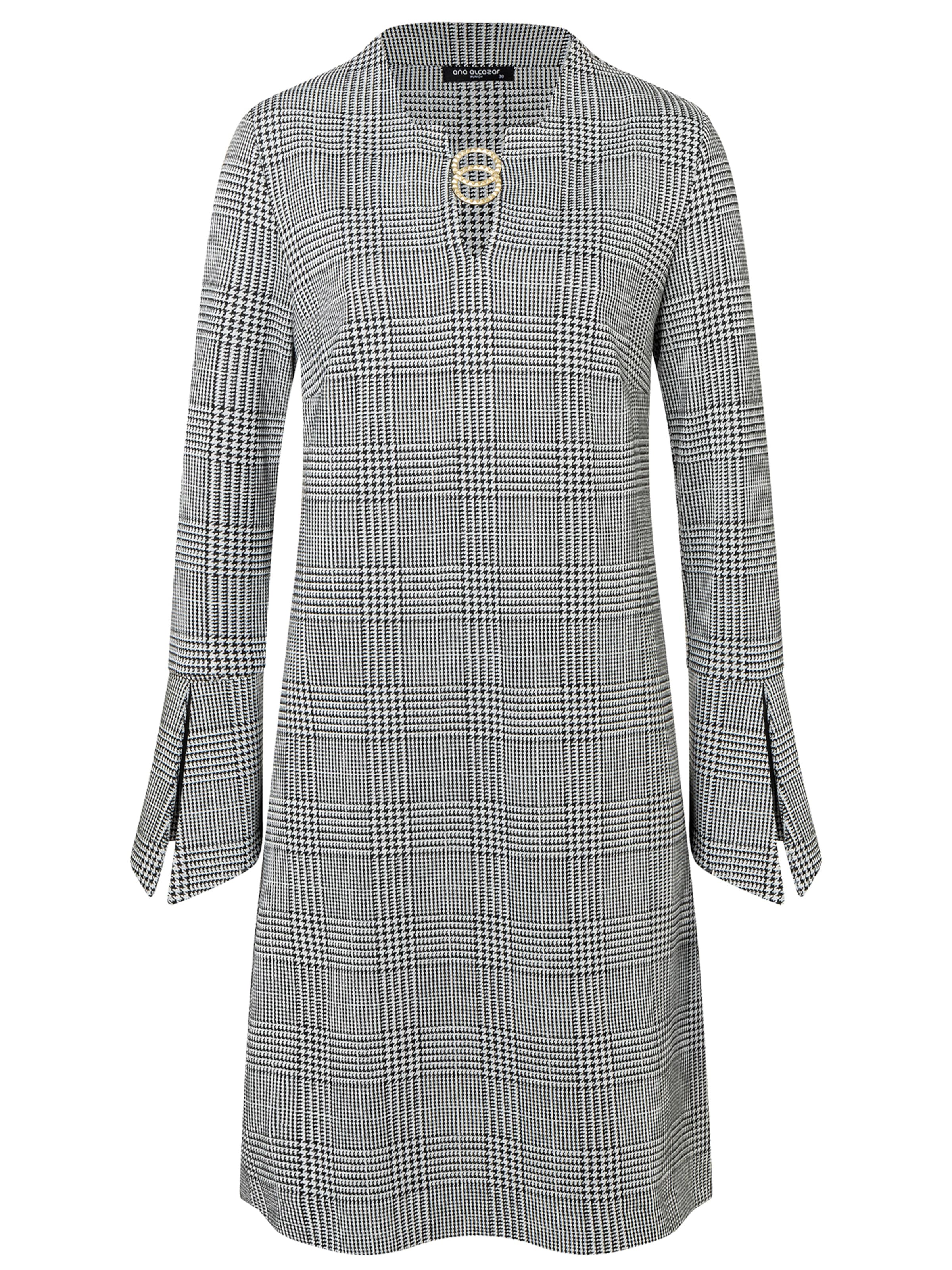 Ana Alcazar Dress 'Shaby' in Black / Off white, Item view