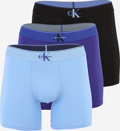Boxer trumpikės iš Calvin Klein Underwear, spalva – sodri mėlyna („karališka“) / šviesiai mėlyna / juoda, Prekių apžvalga