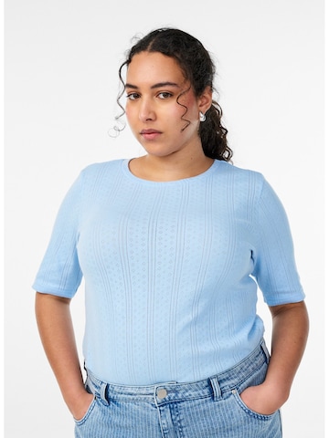 Zizzi Футболка 'Mmia' в Синий: спереди