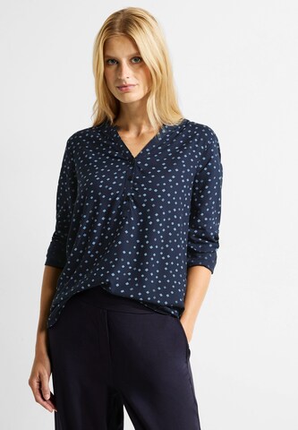 CECIL Blouse in Blue: front