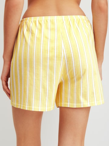CALIDA Pyjamahose 'Favourites Ocean'‌‌‌‌‌‌‌‌‌‌ in Gelb