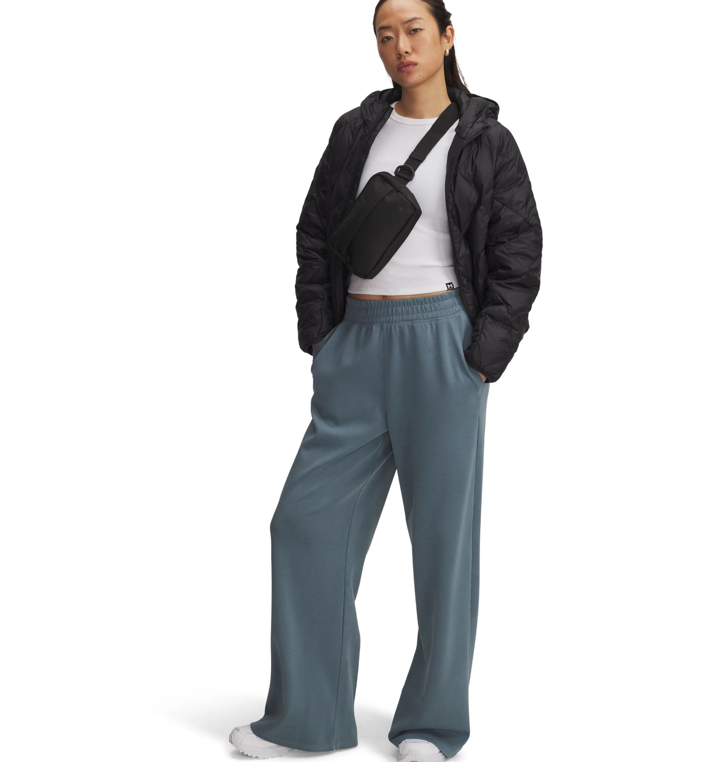 UNDER ARMOUR Athletic Jacket in Black