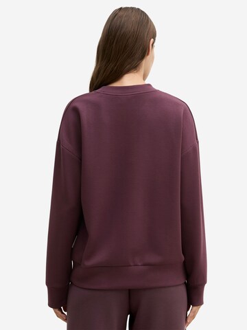 Sweat-shirt ' Modal Allure ' Marc O'Polo en rouge