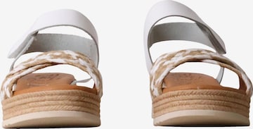 Sandalo di Oh my Sandals in bianco