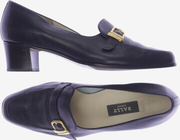 Bally Flats & Loafers in 38 in Blue: front