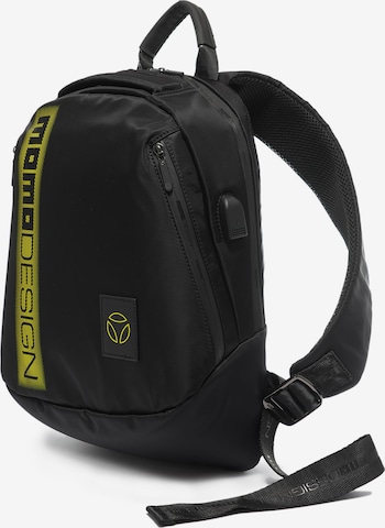 Sac à dos Momo Design en noir : devant