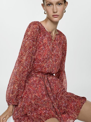 Rochie 'VALENTIN' de la MANGO pe roșu