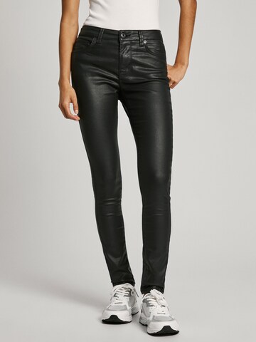 Pepe Jeans - Slimfit Vaquero en negro: frente